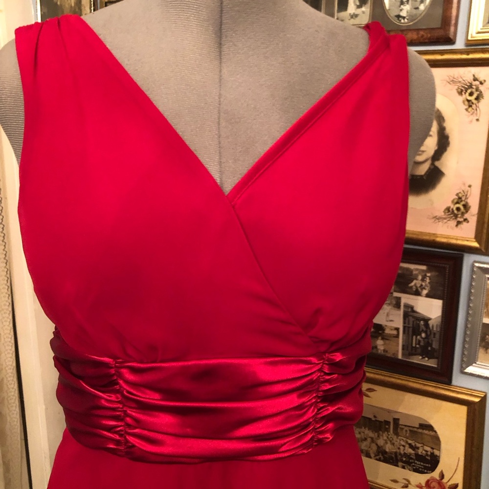 Chic Smart Connected Petite Dress Red S 14 P
